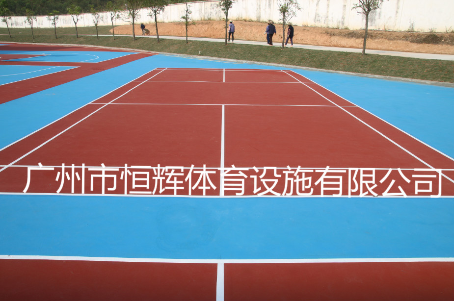 塑胶球场场地制作